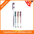 2015 NEW Promotional plastic metallic gel pen